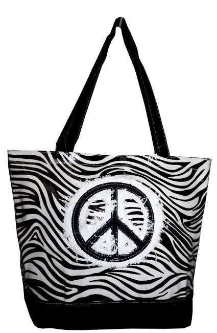 Large Tote Bag-520PE/ZP/BK